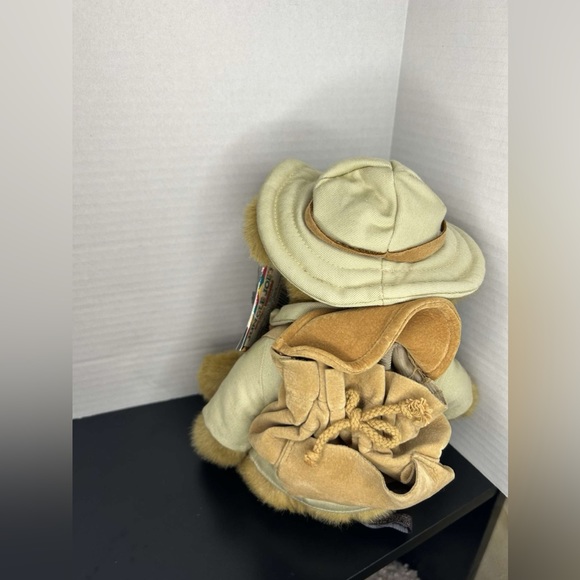 Vintage Jungle Joe Safari Friends Talking Teddy Bear - Picture 3 of 5